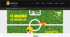 Desktop Screenshot of juanytamemata.com